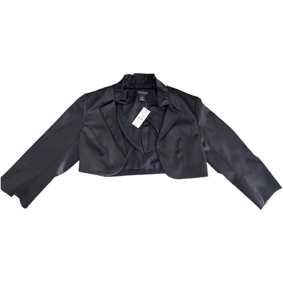 Black CROPPED BLAZER XS - Picture 3 of 6